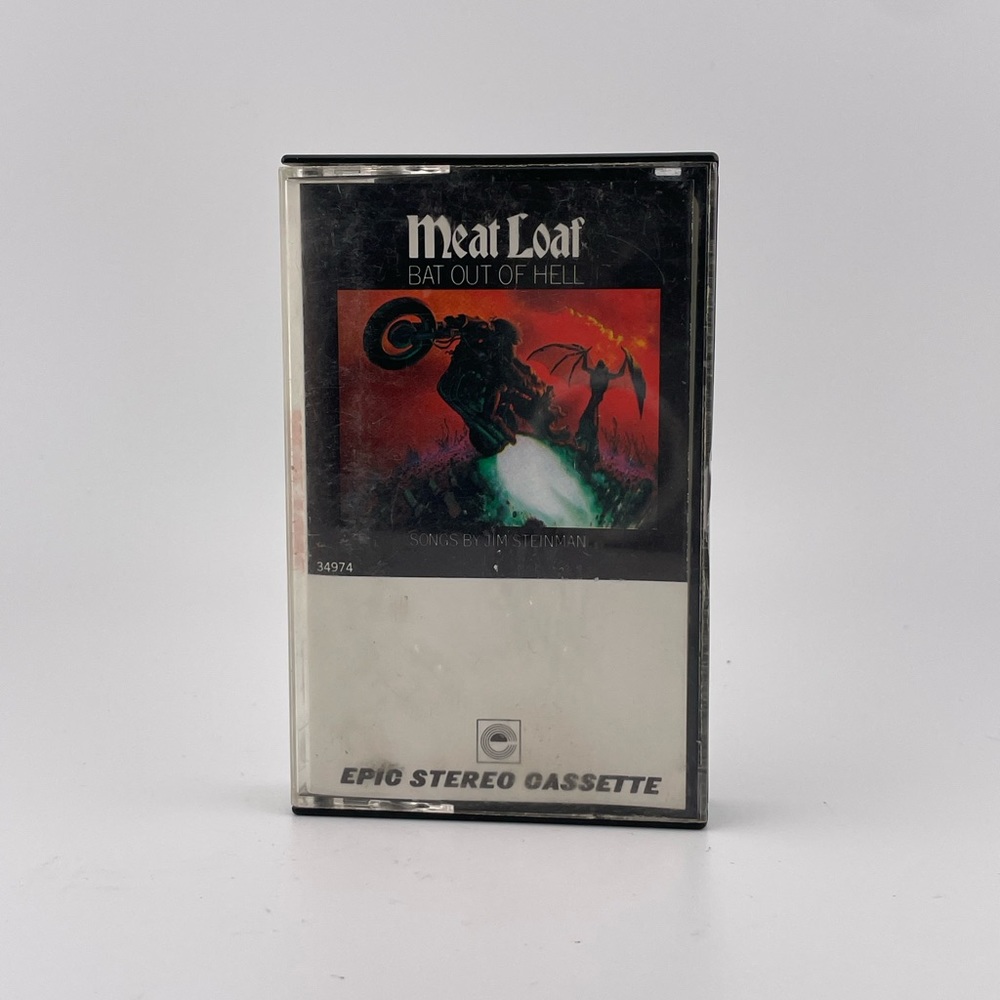 Bat of Hell Cassette Tape by Meatloaf